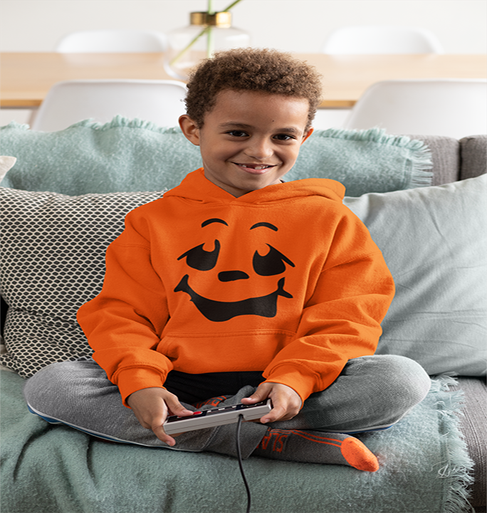Faces of Halloween Hoodie YOUTH