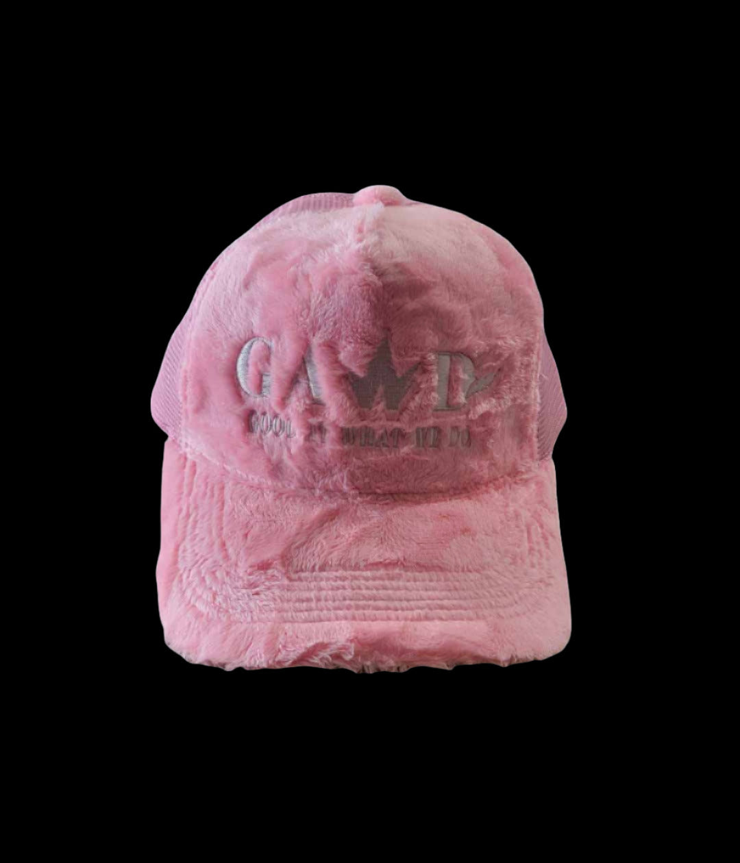 FURRY MESH 5 PANEL TRUCKER HATS w/LOGO