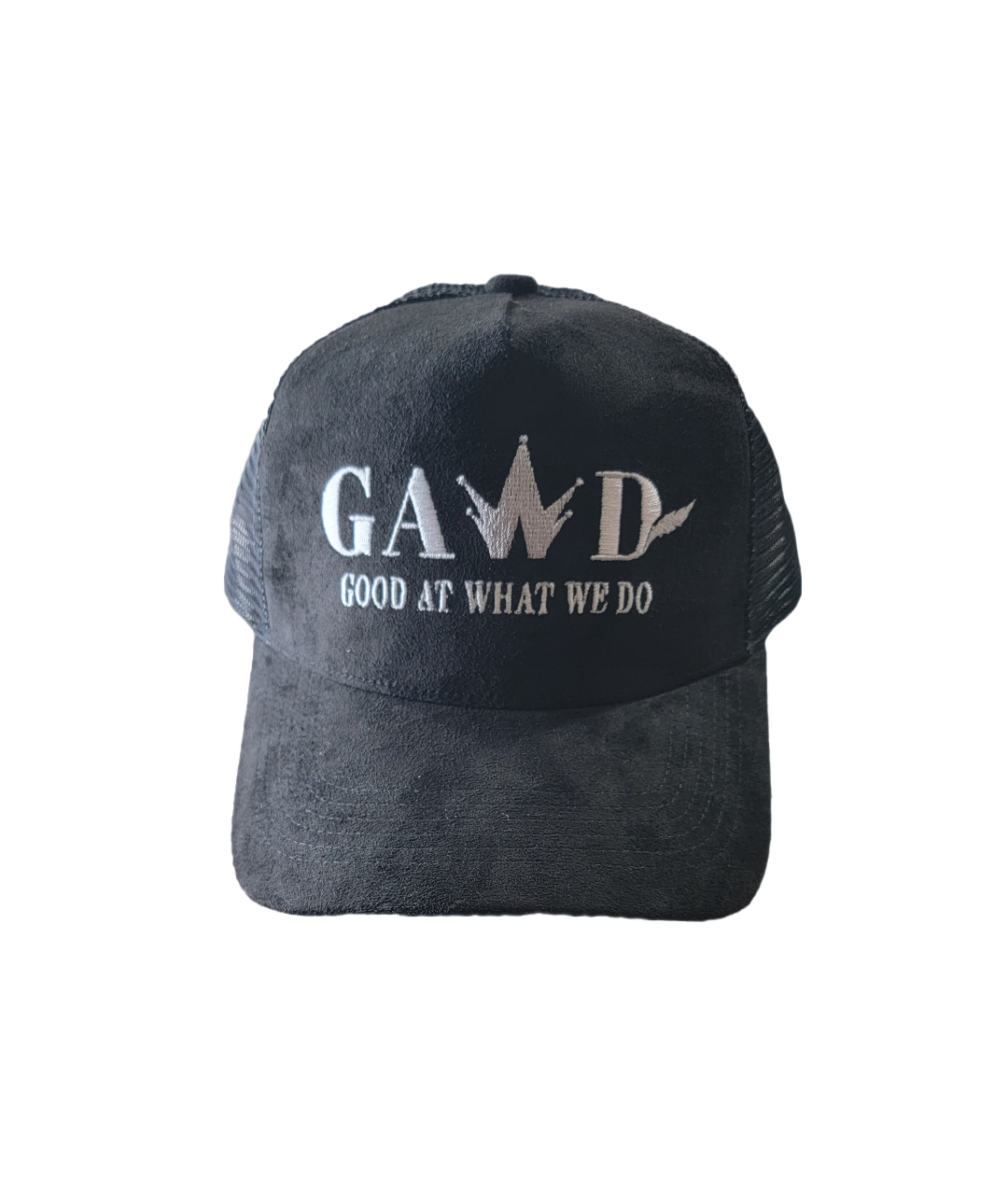 Mesh 5 Panel SUEDE Trucker Hat