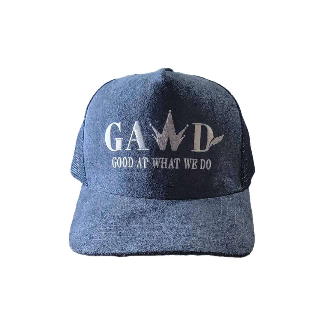 Mesh 5 Panel SUEDE Trucker Hat