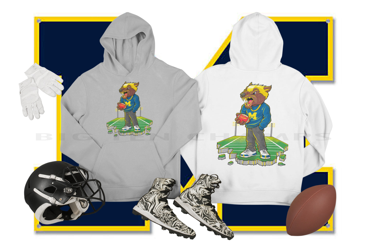 Premium Michigan Hoodie