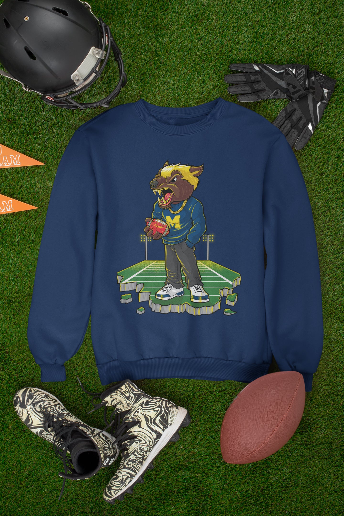 Michigan Crew Neck