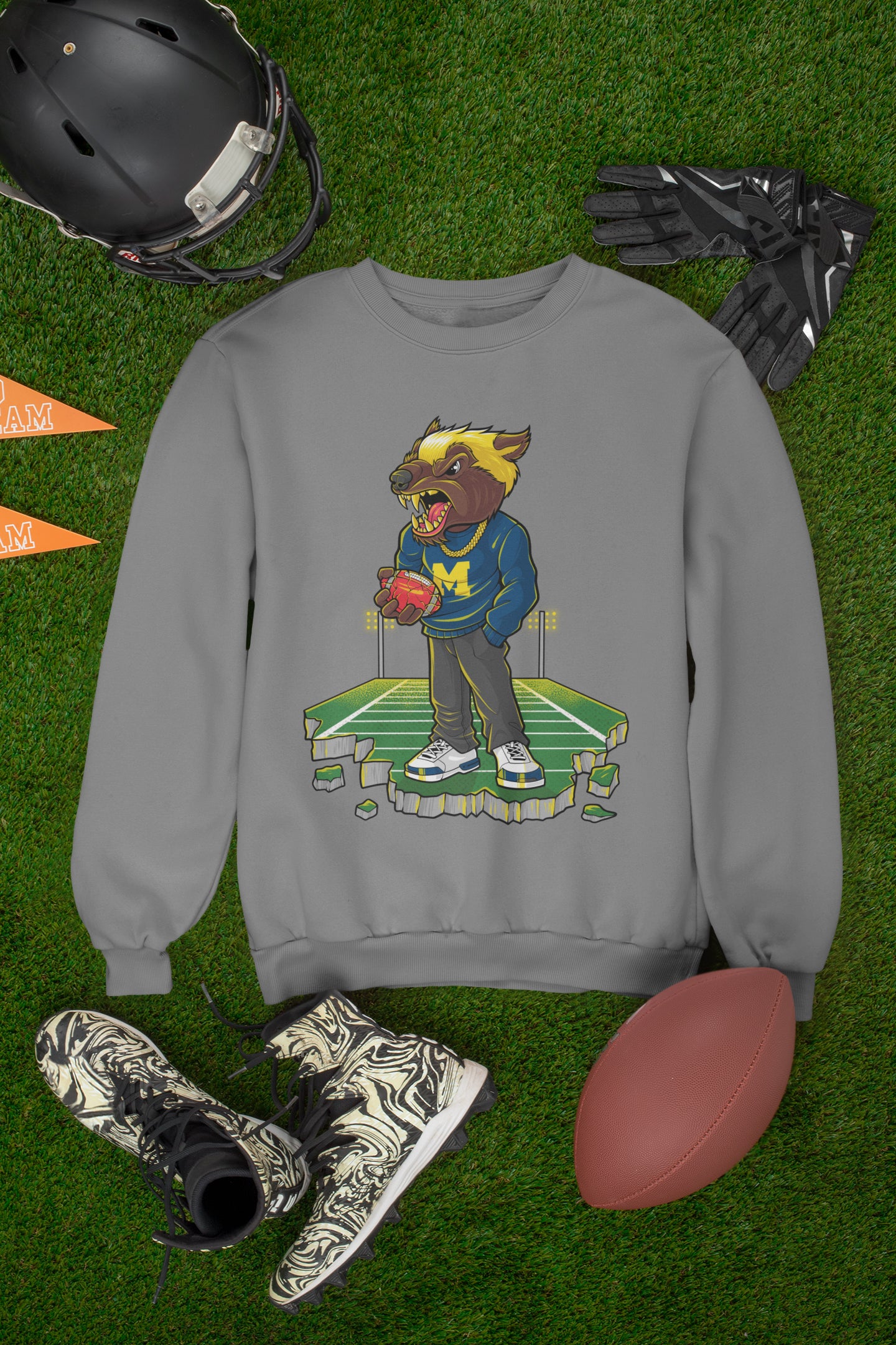 Michigan Crew Neck