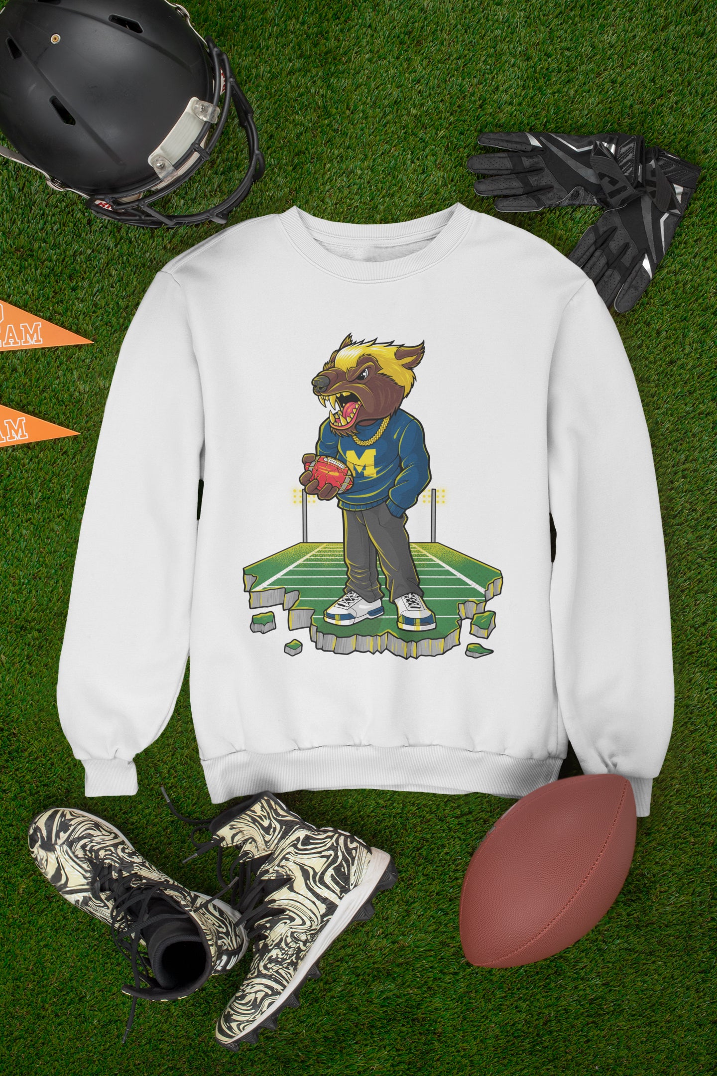 Michigan Crew Neck