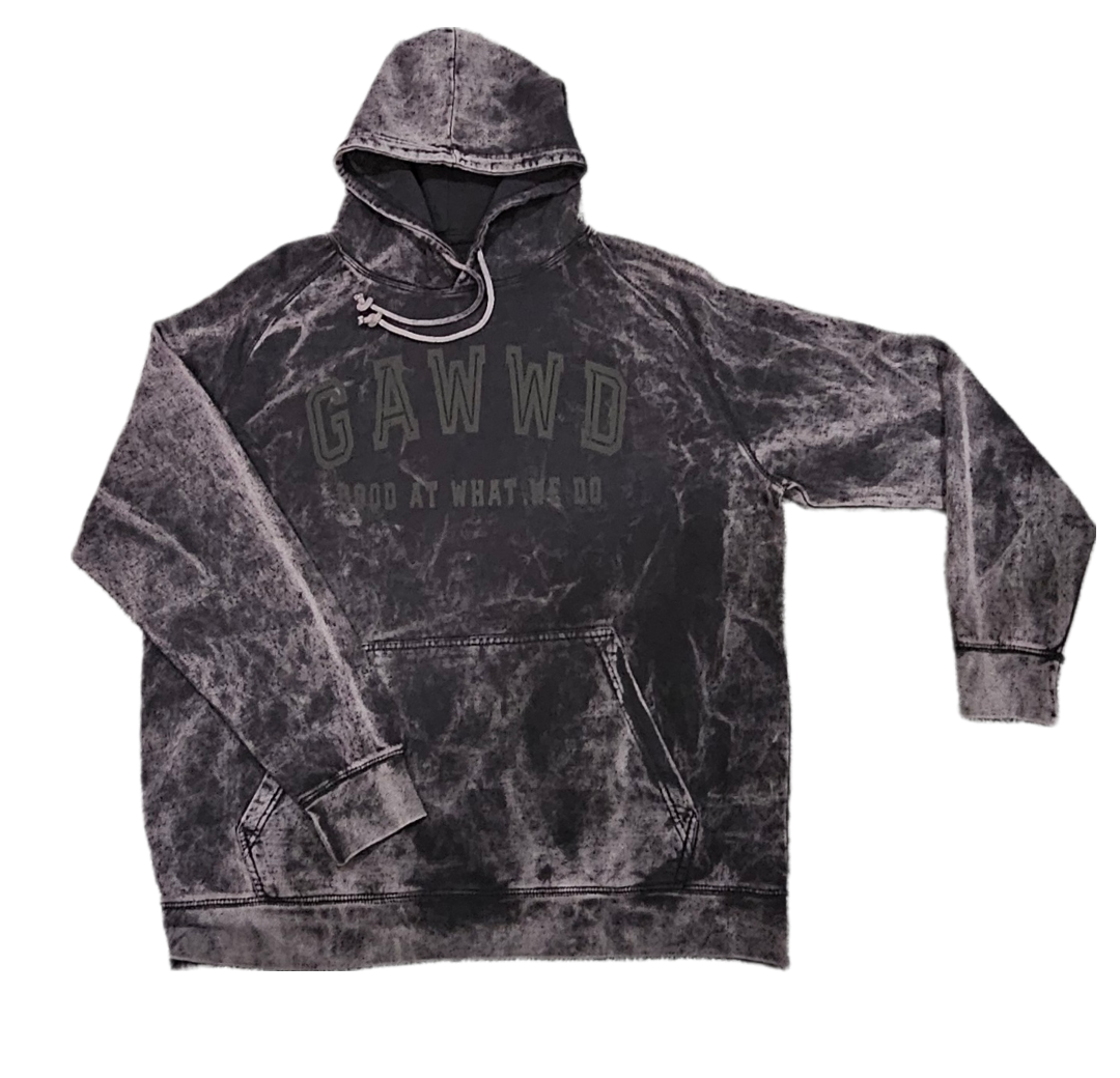 GAWWD Vintage Black Hoodie