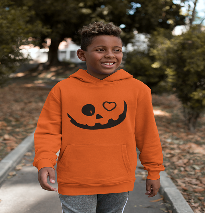Faces of Halloween Hoodie YOUTH