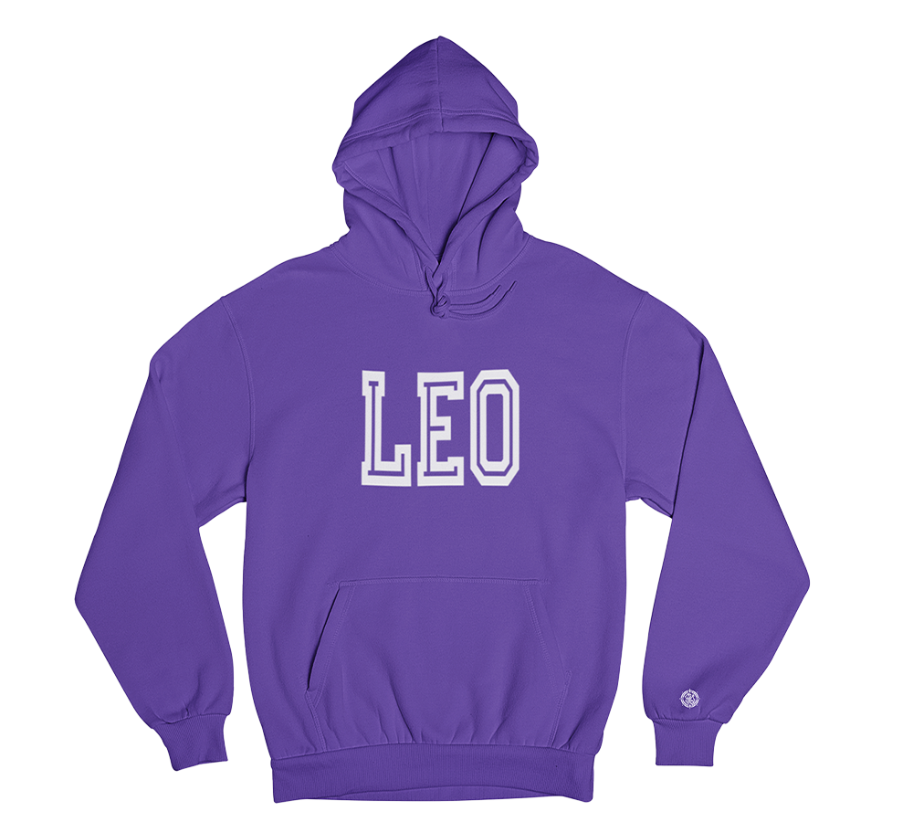Zodiac Hoodie with Tribal Sleeve Logo