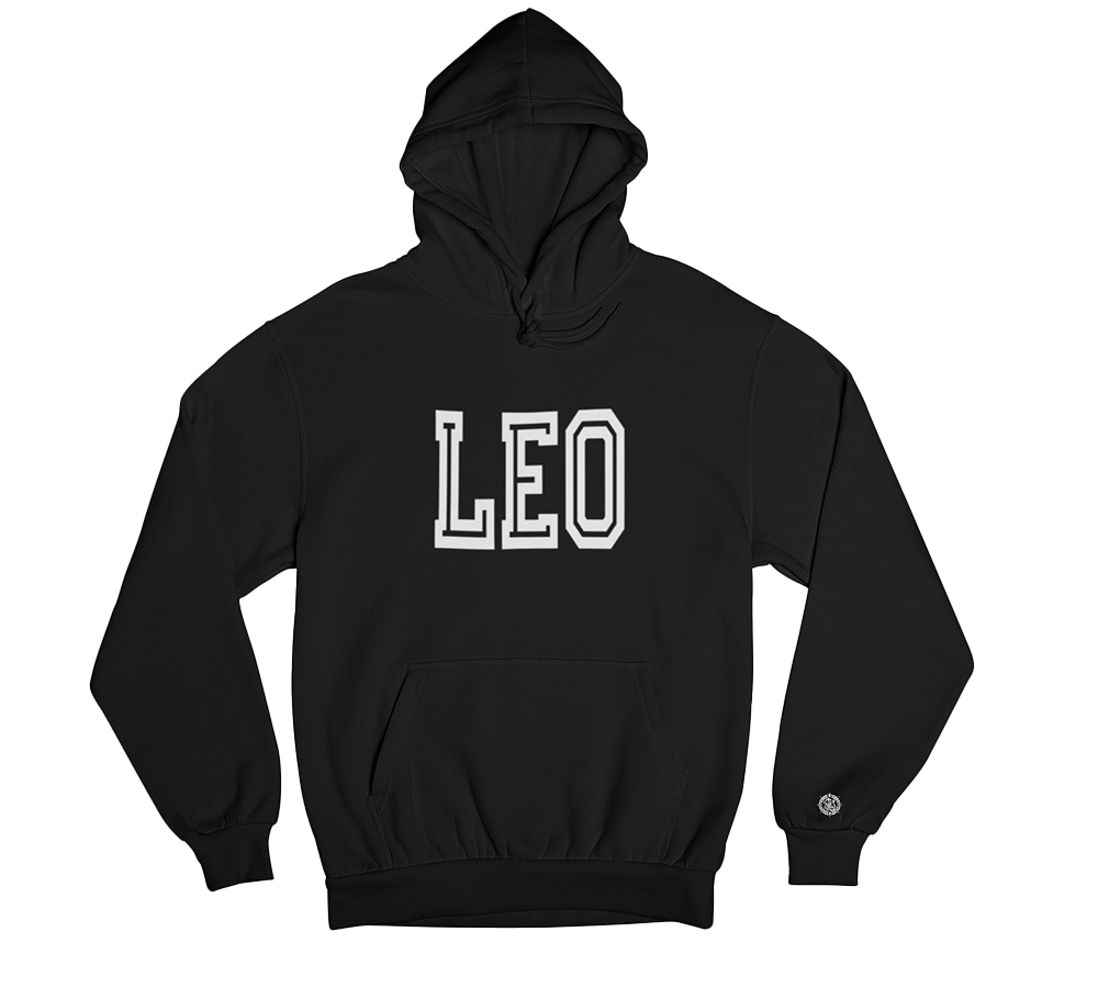 Zodiac Hoodie with Tribal Sleeve Logo