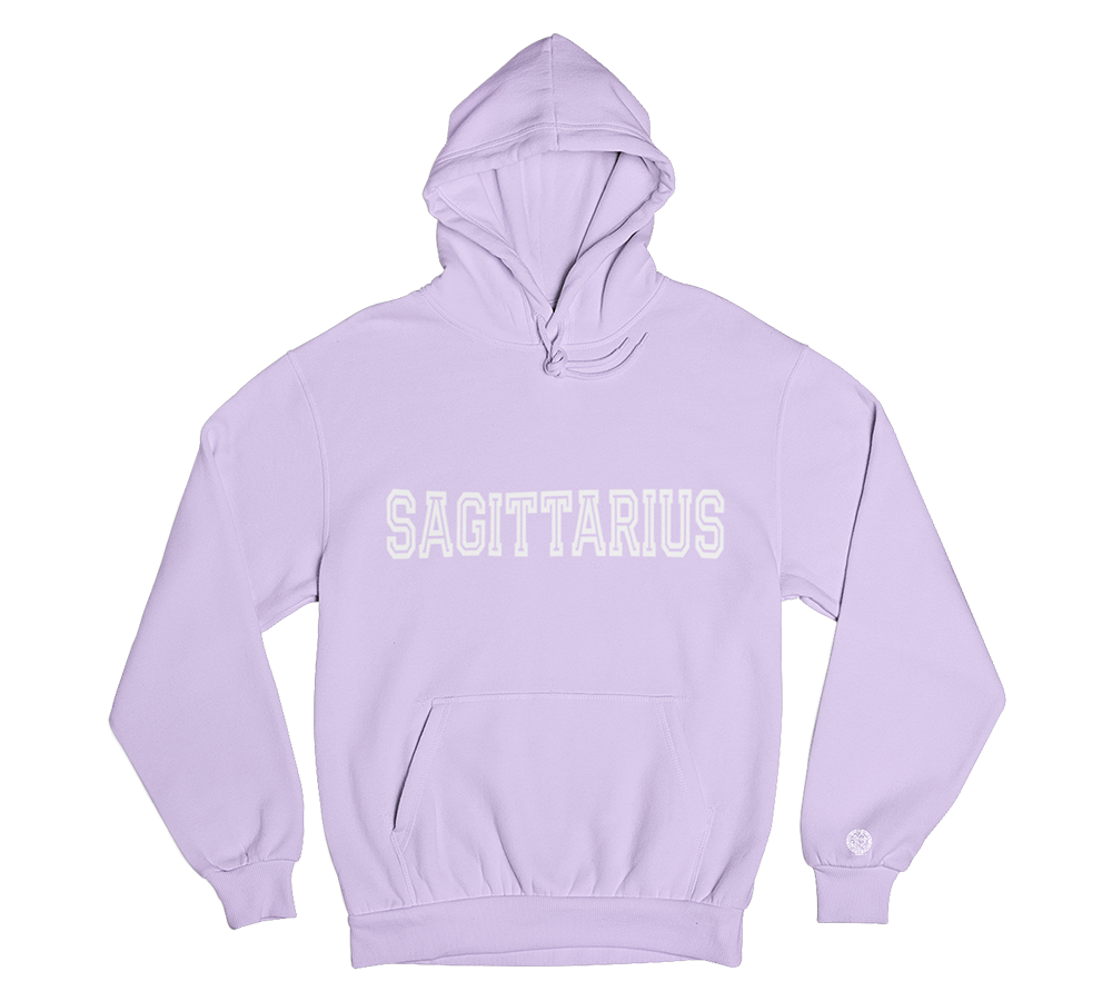 Zodiac Hoodie with Tribal Sleeve Logo