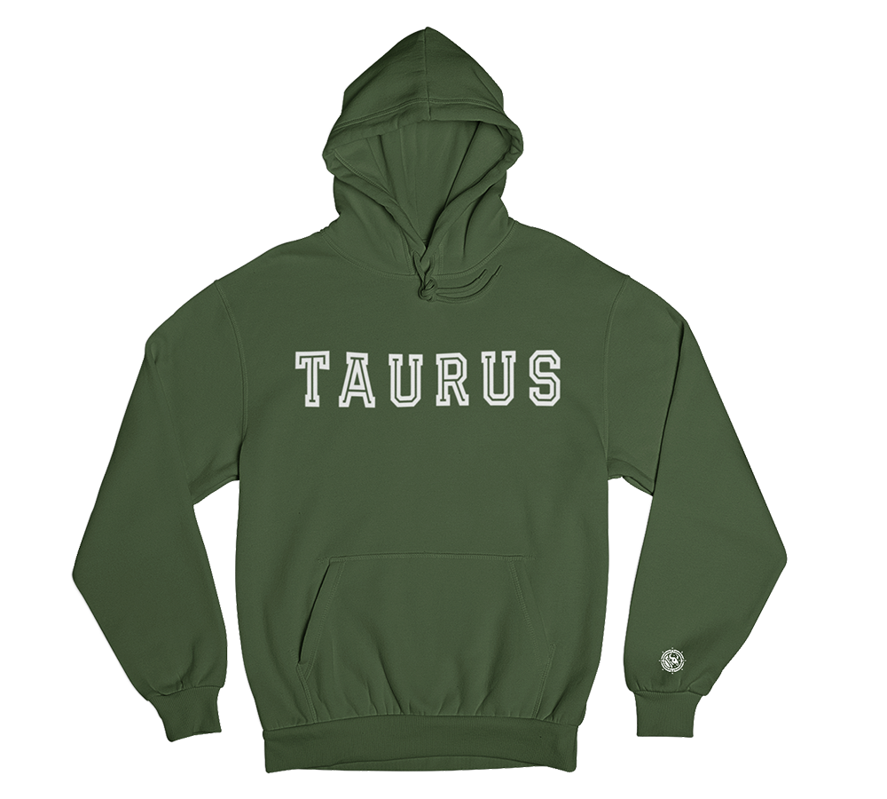 Zodiac Hoodie with Tribal Sleeve Logo