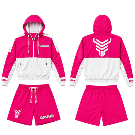 GAWWD Velocity Luxe Windbreaker Shortset