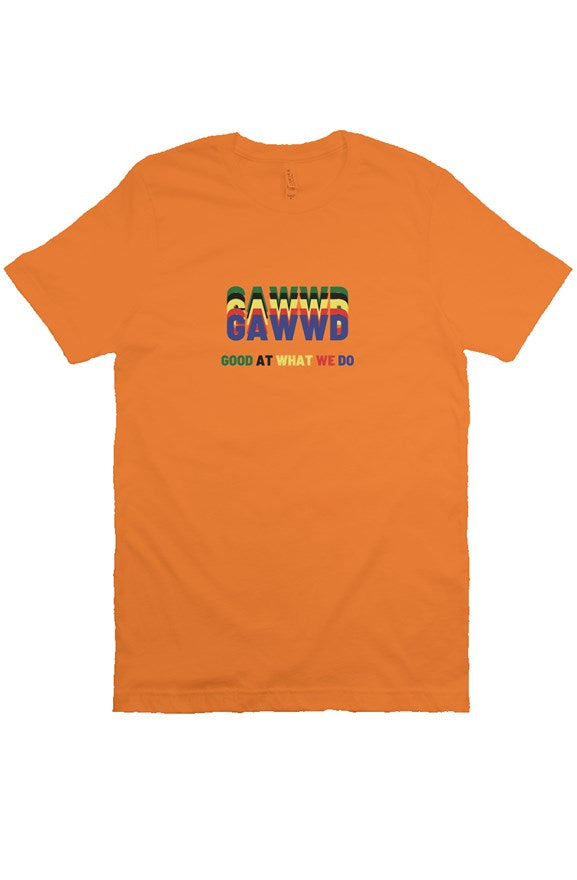 Multi Colored GAWWD T Shirt